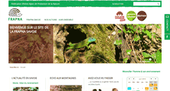 Desktop Screenshot of frapna-savoie.org